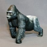 Gorilla "Silverback Gorilla" King Kong Figurine Statue Sculpture Limited Edition Signed Numbered 1 small