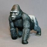 Gorilla "Silverback Gorilla" King Kong Figurine Statue Sculpture Limited Edition Signed Numbered 2 small