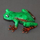 Newly Discovered "Tiger Frog" Replica In Bronze Limited Edition Signed Numbered 6 small
