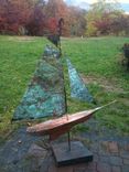 Copper Sailboat Weathervane 4 small