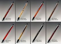 Touch Stylus Pen, Exotic Wood Body 3 small