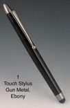 Touch Stylus, Exotic Wood Body, Five Available Colors For Stylus Tip 1 small