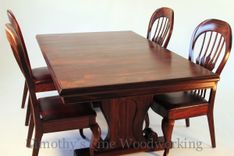 Old World Style Dining Table And Chairs 1 small