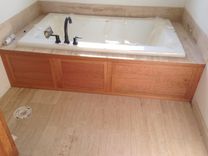 Bathroom Vanity ( Cherry ) 4 small