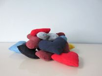 Upcycled Organic Catnip Cat Toy Made From Recycled T-Shirts 1 small