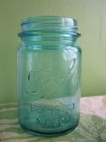 Blue Mason Ball Pint Jar Upcycled Soap Dispenser 1 small