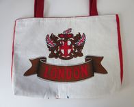 Upcycled Tote Bag Made From A London Souvenir Towel 2 small