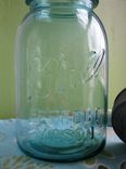 Blue Mason Ball Quart Jar Upcycled Soap Dispenser 3 small