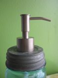 Blue Mason Ball Quart Jar Upcycled Soap Dispenser 5 small