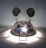 Lamp - Reboot Robot Made From A Colander 5 small