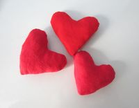 Upcycled Organic Catnip Cat Toys Made From Recycled T-Shirts - Set Of Three 2 small