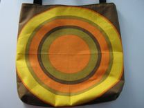 Upcycled Tote Bag Made From A Pair Of Vintage Fallani And Cohn Napkins 1 small