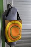 Upcycled Tote Bag Made From A Pair Of Vintage Fallani And Cohn Napkins 3 small