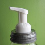 Upcycled Ball Mason Quart Jar Foaming Soap Dispenser 1 small