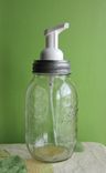 Upcycled Ball Mason Quart Jar Foaming Soap Dispenser 3 small