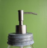 Upcycled Ball Mason Quart Jar Soap Dispenser 1 small