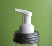 Upcycled Mason Pint Jar Foaming Soap Dispenser 1 small