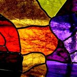 Time On My Lands Stained Glass Window 2 small