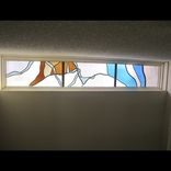 Catlea Orchid Stairwell Stained Glass Windows 4 small