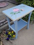 Floral Painted Wooden Table 3 small