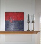 Red Abstract Art Red And Purple Painting On Canvas Original Contemporary 4 small