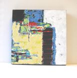 Acrylic Abstract Expressionist, Original Painting On Canvas 1 small