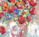 Still Life Acrylic Painting Original Bold Modern Expressionist Art On Canvas 4 small