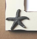 3 Embellished Photo Frames Beach Cottage Decor Housewares 5 small