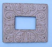 Housewares Metal Photo Frame Pink Distressed 5 small