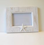Decor And Housewares - Whitewashed Beach Cottage Photo Frame 1 small