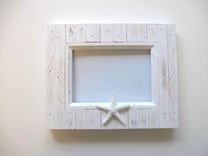Decor And Housewares - Whitewashed Beach Cottage Photo Frame 4 small