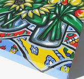 Sunflowers Original Still Life Painting 3 small
