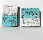 Small Acrylic Abstract Expressionist Painting "Joy" By Brooke Howie Sale 2 small