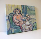 Acrylic Figure Painting On Canvas Still Life Landscape 5 small