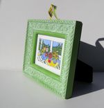 Original Framed Still Life Acrylic And Ink Painting 4 small
