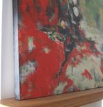 Red Origianl Abstract Painting Original Acrylic On Canvas 1 small