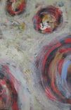 Pastel Abstract Painting Expressionist Original Art Canvas 2 small