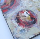Pastel Abstract Painting Expressionist Original Art Canvas 4 small