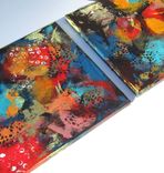 Acrylic Abstract Painting Contemporary Original Triptych On Canvas 1 small