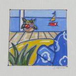 Beach Acrylic Paintings, Original Art On Canvas 4 small