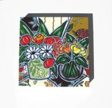 French Country Still Life Painting, Original Acrlic On Canvas 1 small