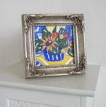 Still Life Acrylic Painting Miniature Original On Canvas 1 small