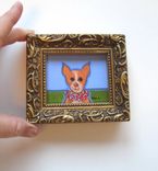Acrylic Animal Painting Chiwawa Ink 3 small