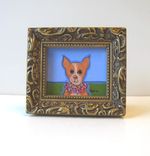 Acrylic Animal Painting Chiwawa Ink 5 small