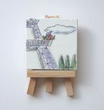 Commission Your Own Gift Painting 4" X 4" 1 small