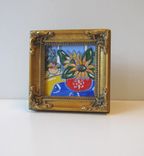Original Acrylic Country French Still Life Painting 4 small