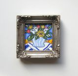 Acrylic Miniature Still Life Painting, Original Ink 4 small