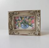 Miniature Sunflowers Still Life Painting Original Acrylicccxcxcxcxcxcxcx 2 small