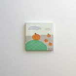 Mini Canvas Pumpkin Painting, Miniature Painting 1 small