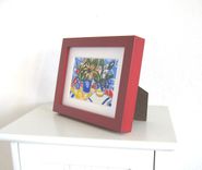 Still Life Painting Original Canvas Ink 4 small